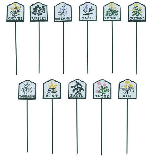 Herb signs markers - markers, labels