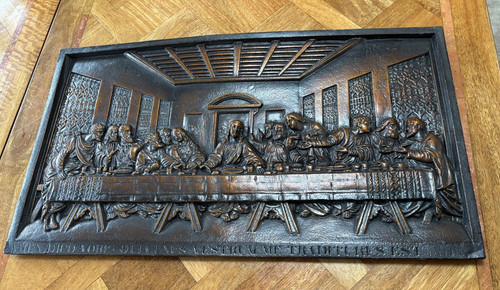 Cast iron plaque the last - plaque,