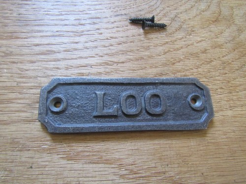 Loo solid cast iron vintage - loo,