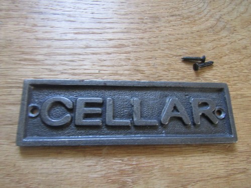Cellar solid cast - cast, vintage