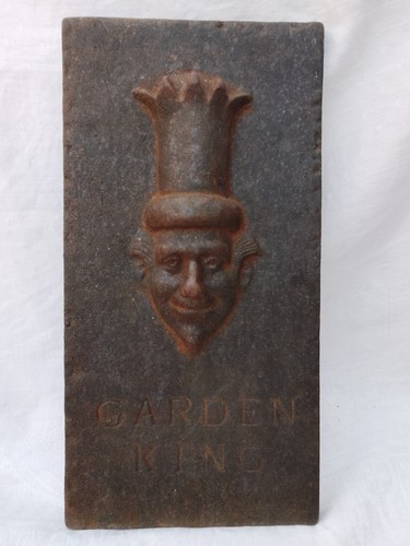 Vintage cast iron garden king - vintage,