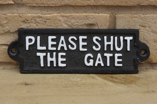 Please shut the - the, cast