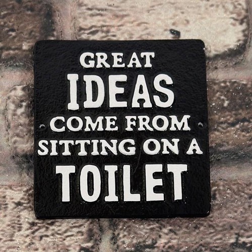 Great ideas cast iron sign - ideas...,