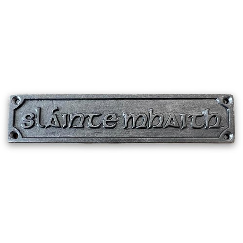 Cast iron sláinte mhaith - cast,