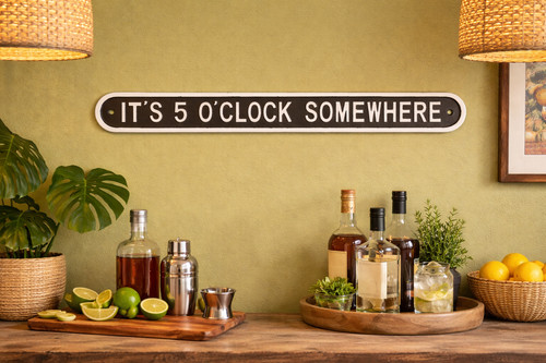 Clock somewhere - 'it's, o'clock