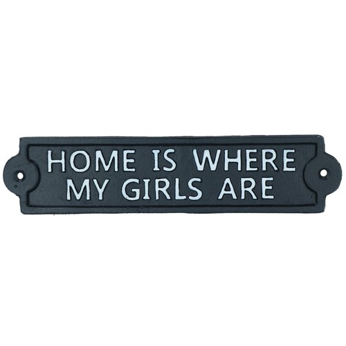 Home where girls - is, are