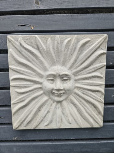 Hand cast sun garden - sun,