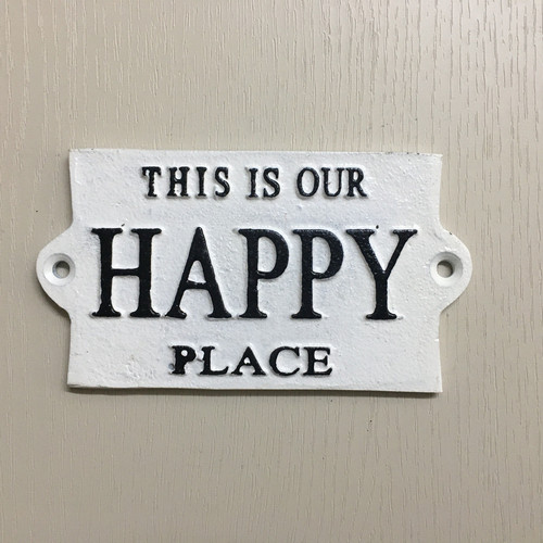 This our happy place sign - happy,