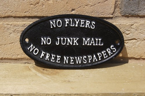 Flyers junk mail cast - mail,