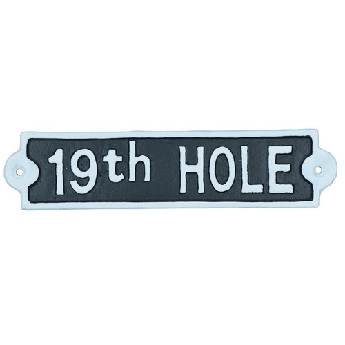 19th hole cast iron - 19th,