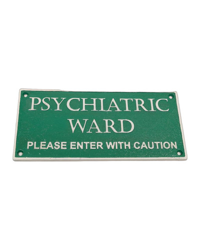 Cast iron psychiatric - cast,