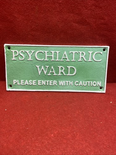 Psychiatric ward cast iron - psychiatric,