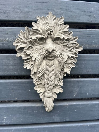 Hand cast green man garden - man,