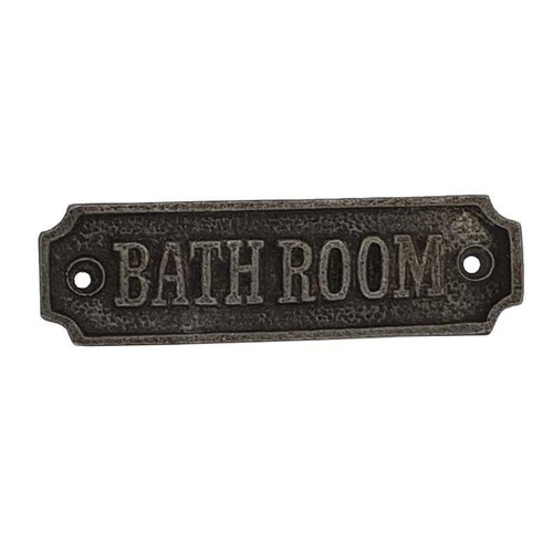 Door sign plaque antique style - plaque,