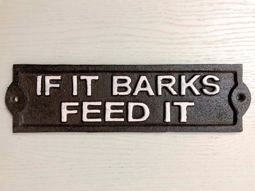 Barks feed sign wall - if,